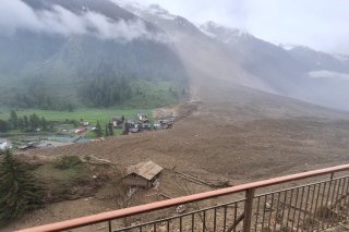 Une partie du village de Blatten a été ensevelie.